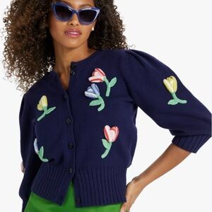 Kate Spade flower cardigan